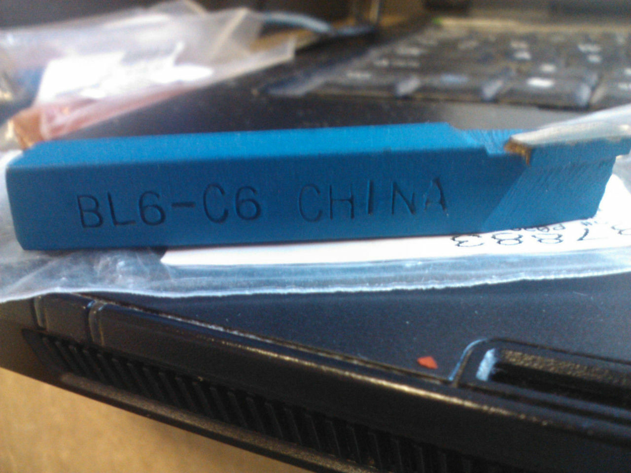 BL-6 GRADE C6 CARBIDE TIPPED TOOL BIT