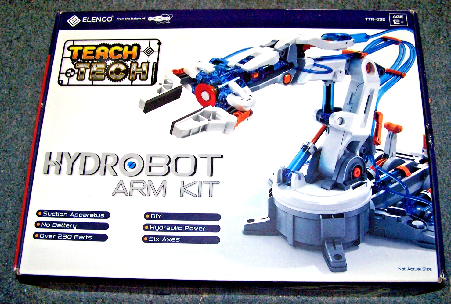 ELENCO Teach Tech HYDROBOT ARM KIT Robot Kit New in Box Sealed