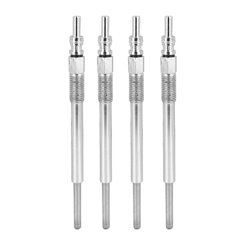Stable Iron Glow Plugs Set Fuels Heater Plugs 4pcs for Improves Engine Start