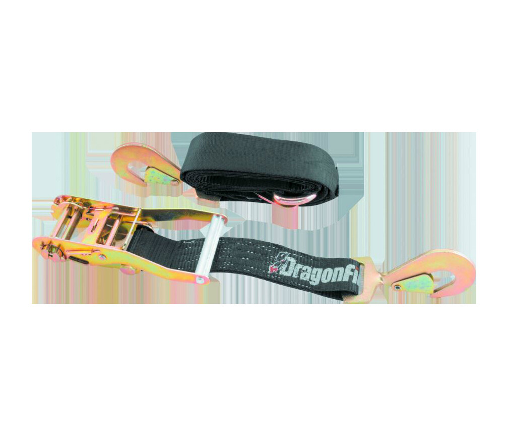 DragonFire 522134 UTV/ATV Black Tie Down Strap