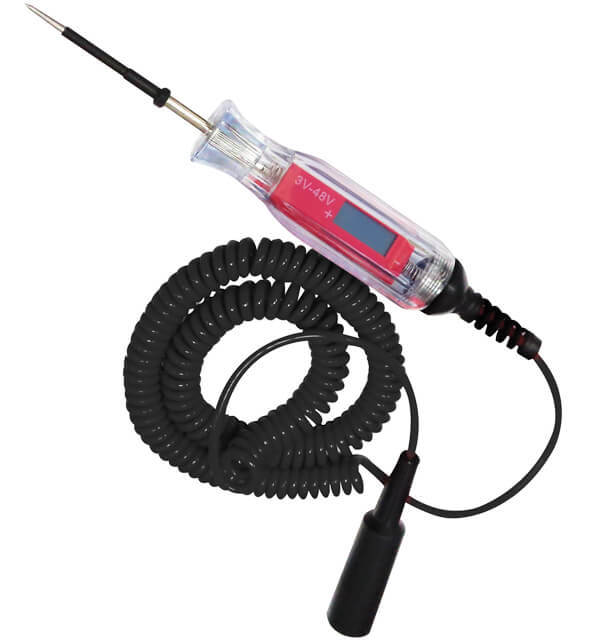 ATD Tools 3-48V LCD Wide Range Backlit Digital Circuit Tester/ Test Light #55045