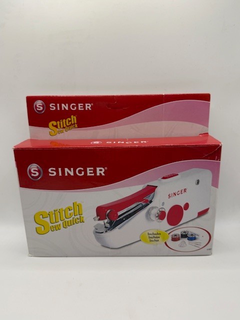 Singer Stitch Sew Quick Handheld Cordless Mending Machine Portable Lightweight