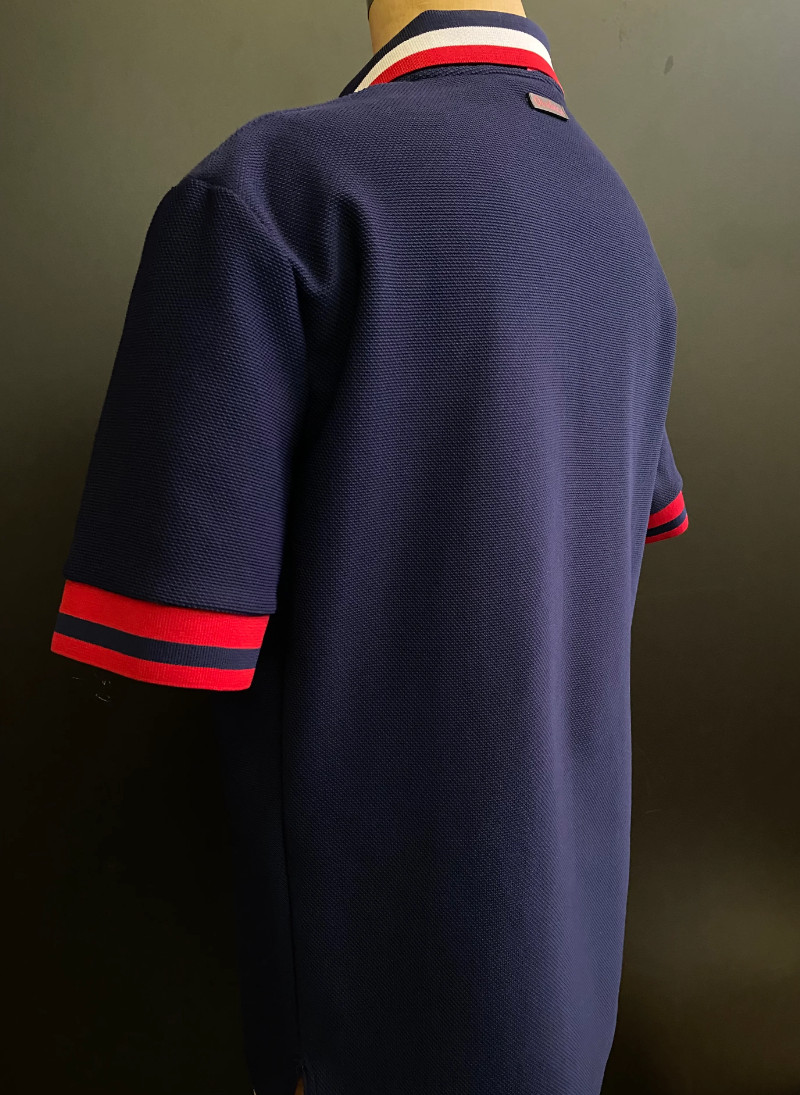 Quadriga [LINKA] Men's Mesh Polo Shirt (3-Button)