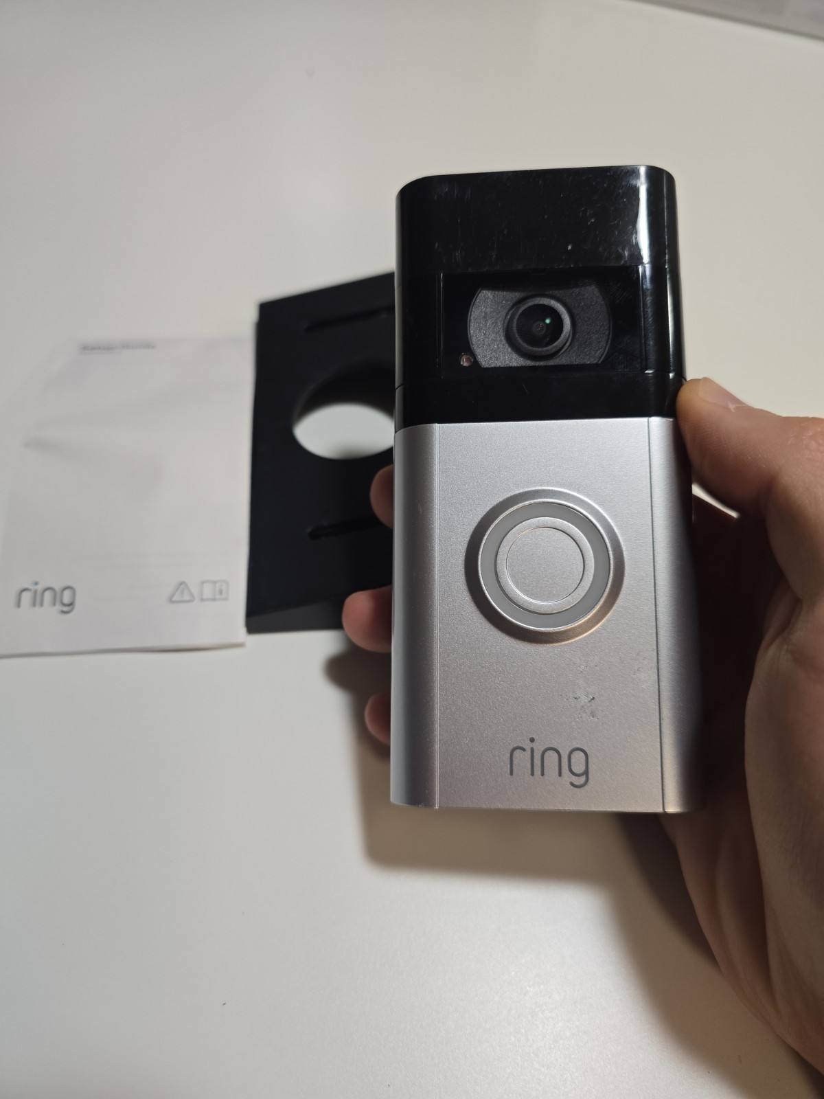 Ring Video Doorbell 4 Model 5D22E9 1080p HD Security Camera W/ Battery
