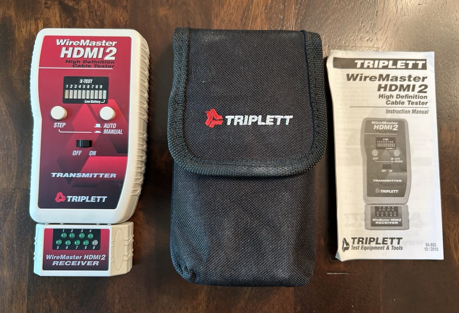Triplett WireMaster HDMI2 Cable Tester HDMI 1.4 w/ Case and Manual