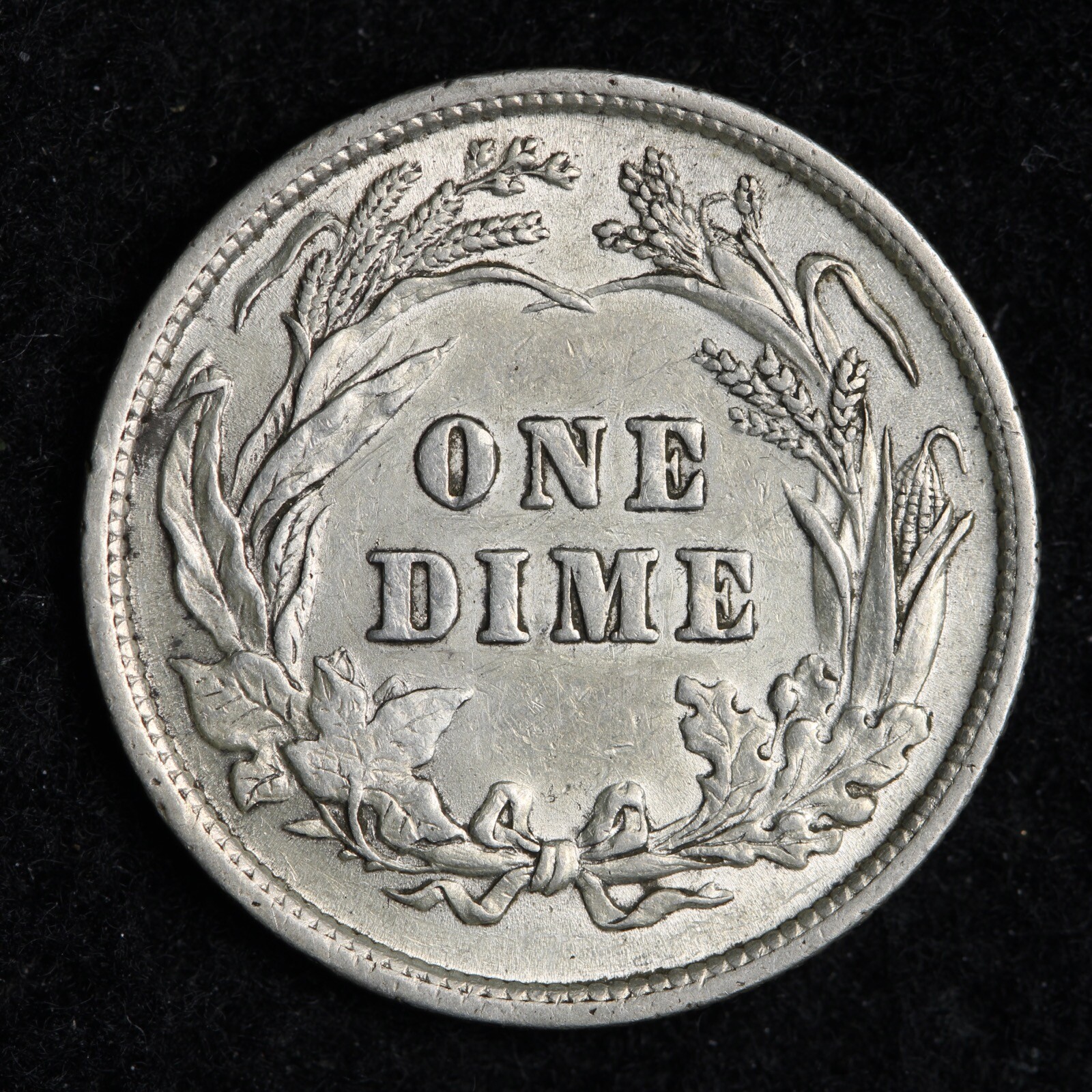 1897 Barber Silver Dime CHOICE AU+ E200 QNL