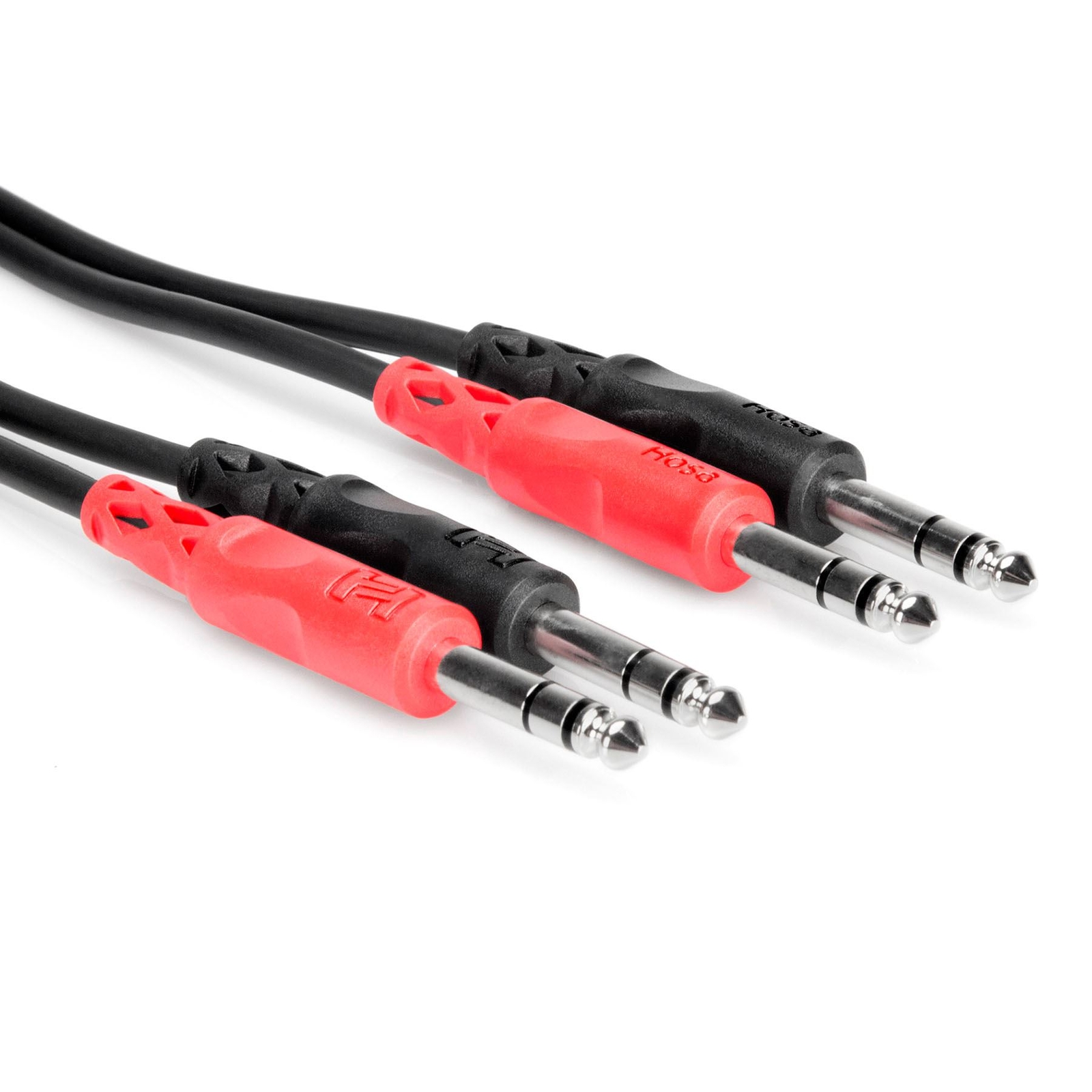 Hosa CSS-201 3-Foot Dual 1/4" TRS to Same Balanced Cable Stereo 2-Channel CSS201
