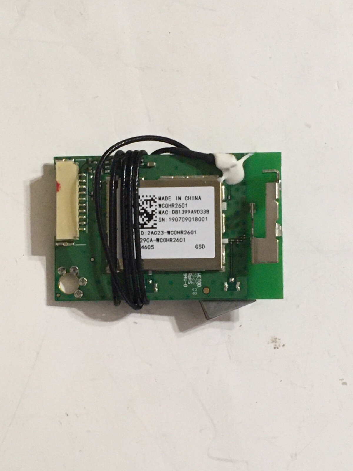 ONN 100024699 WIFI MODULE WC0HR2601