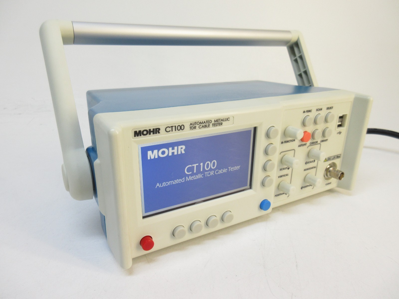MOHR CT100 High Resolution TDR Cable Testers - 44 Operation Hours, DATA, REMOTE