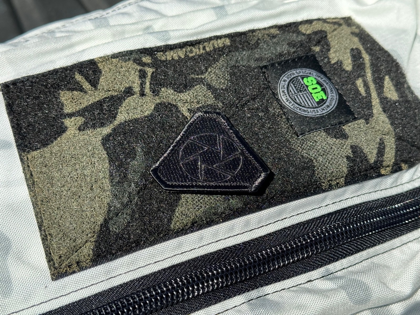 PROMETHEUS DESIGN WERX PDW L.E. STEALTH SHUTTERBUG PATCH SOE STRIDER ITS 5.11