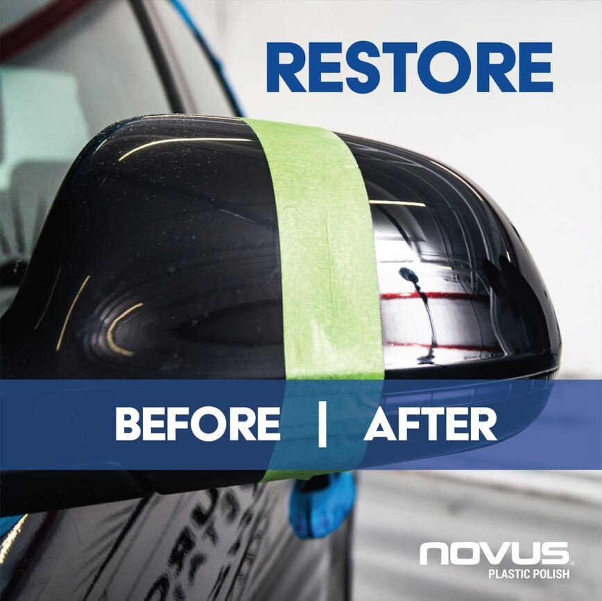 Novus Plastic Polish Kit #1, #2 8oz. with 2 Polish Mates
