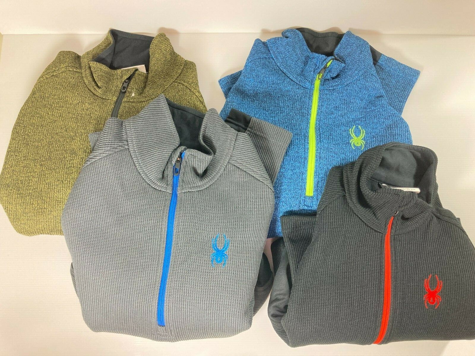 Spyder Men's Long Sleeve Outbound Mid Weight 1/4 Zip Pullover 1299048 Pick Size