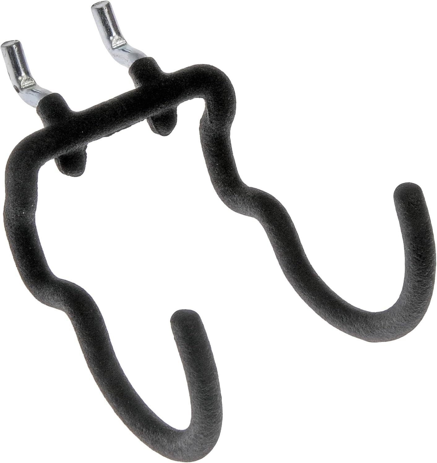 Durable Heavy Duty Double Hook for Tools and Equipment on Pegboard