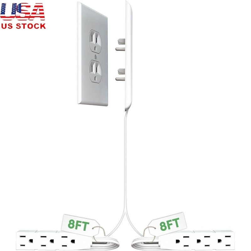 Outlet Concealer Kit Cord Management Wall Hugging Design Clutter Free Solution