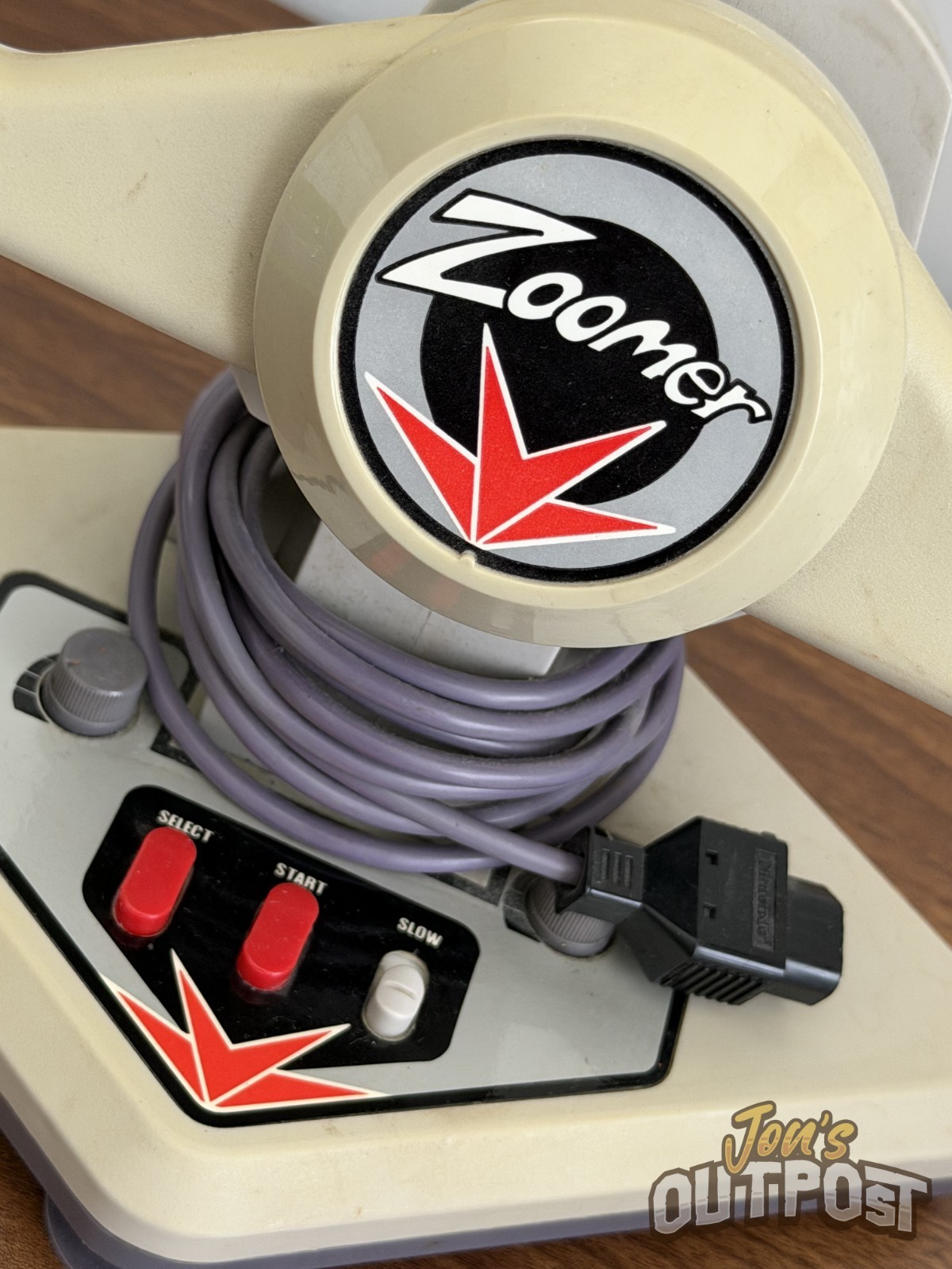 Nintendo NES Beeshu Zoomer Flight Stick, Untested
