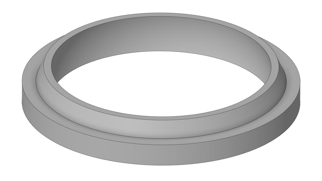 MT MSWH-28X36X4.5 - Snap-In Wiper 28mm ID X 36mm OD X 4.5mm High