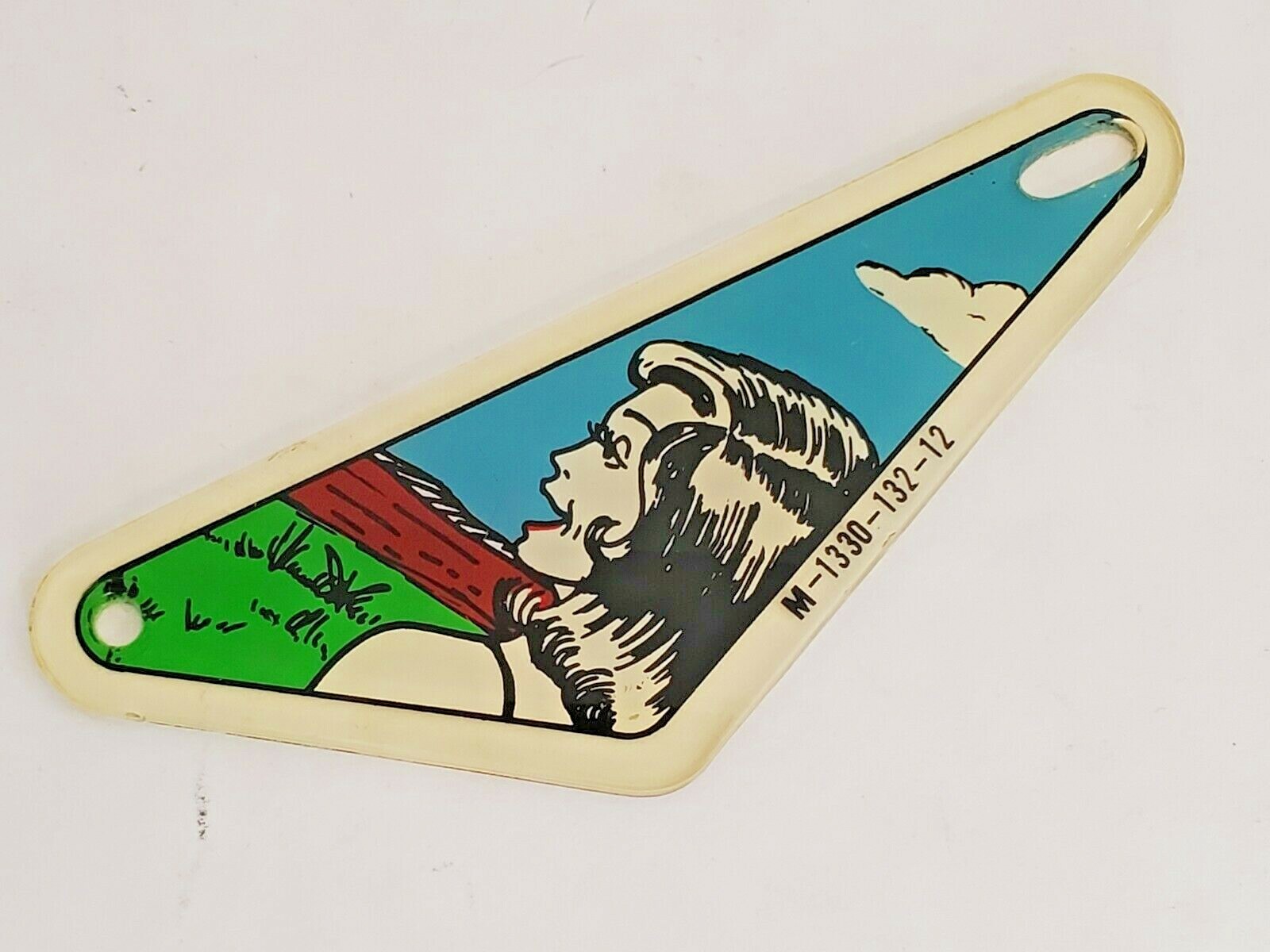 BALLY HANG GLIDER PINBALL MACHINE PLAYFIELD PLASTIC M-1330-132-12