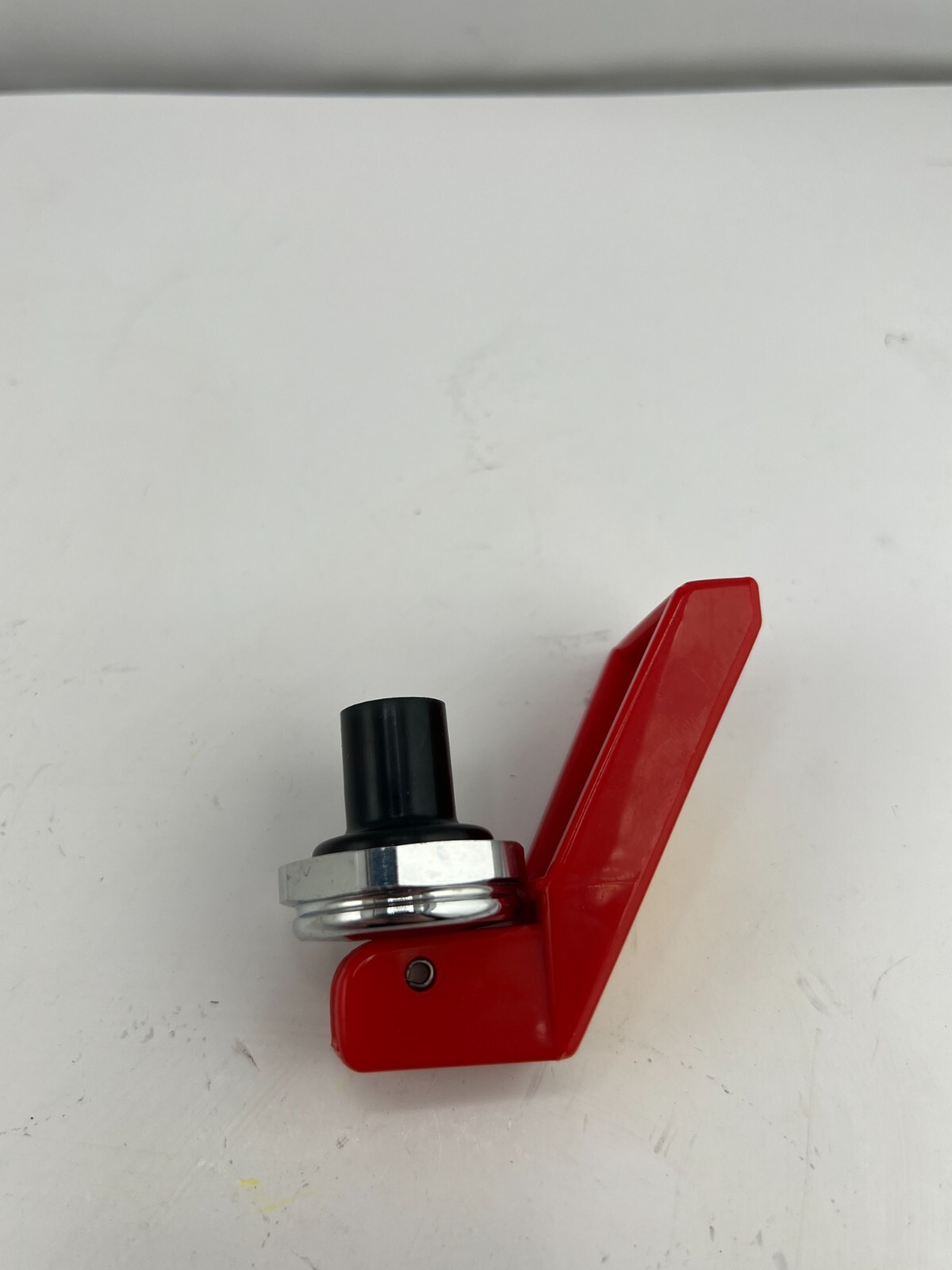 Faucet Handle And Stem Assembly Red / Warning Hot Water