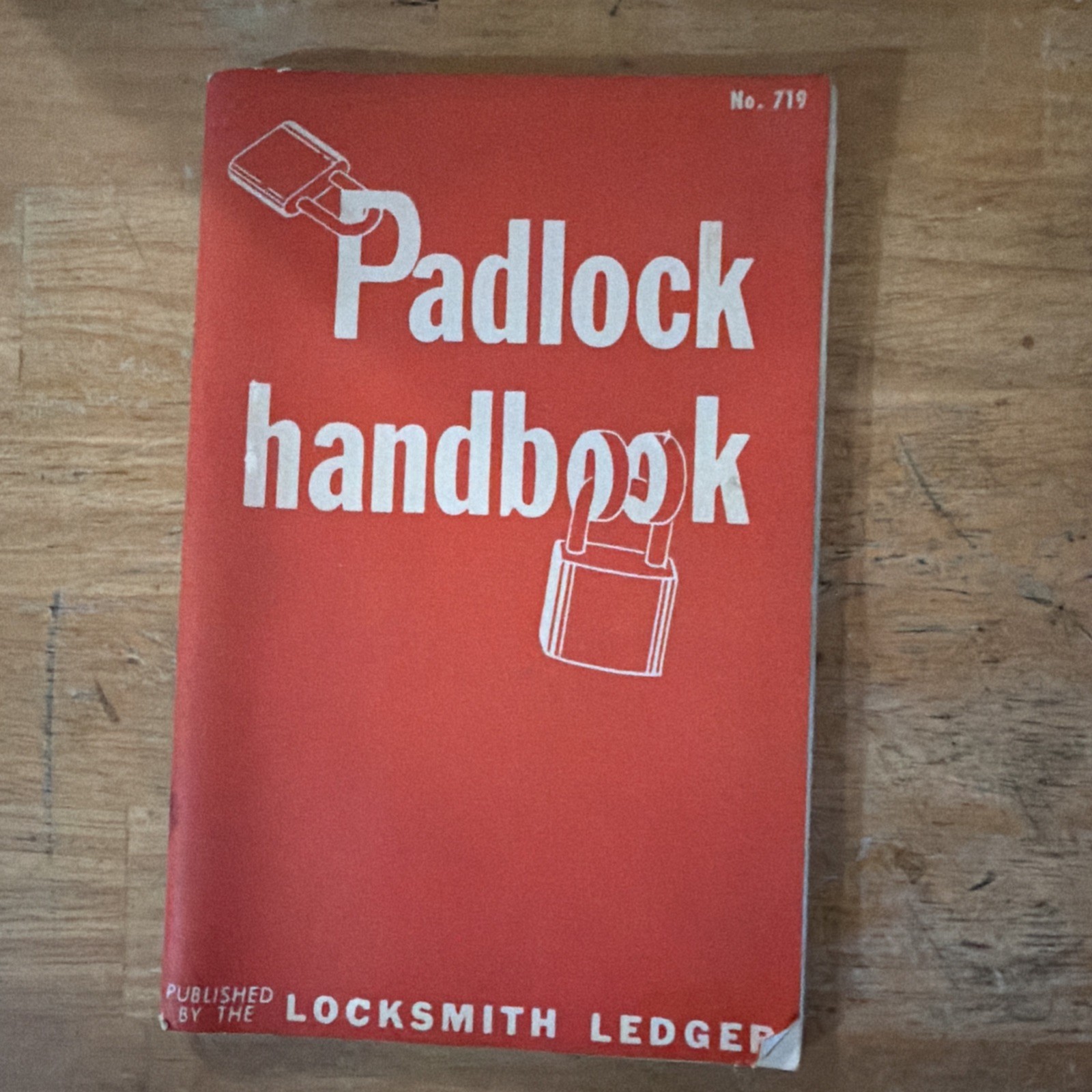 🔥 🔥 Locksmith Ledger VOL. 1,2,3 Exploded Lock Views & Padlock Handbook 🔥🔥