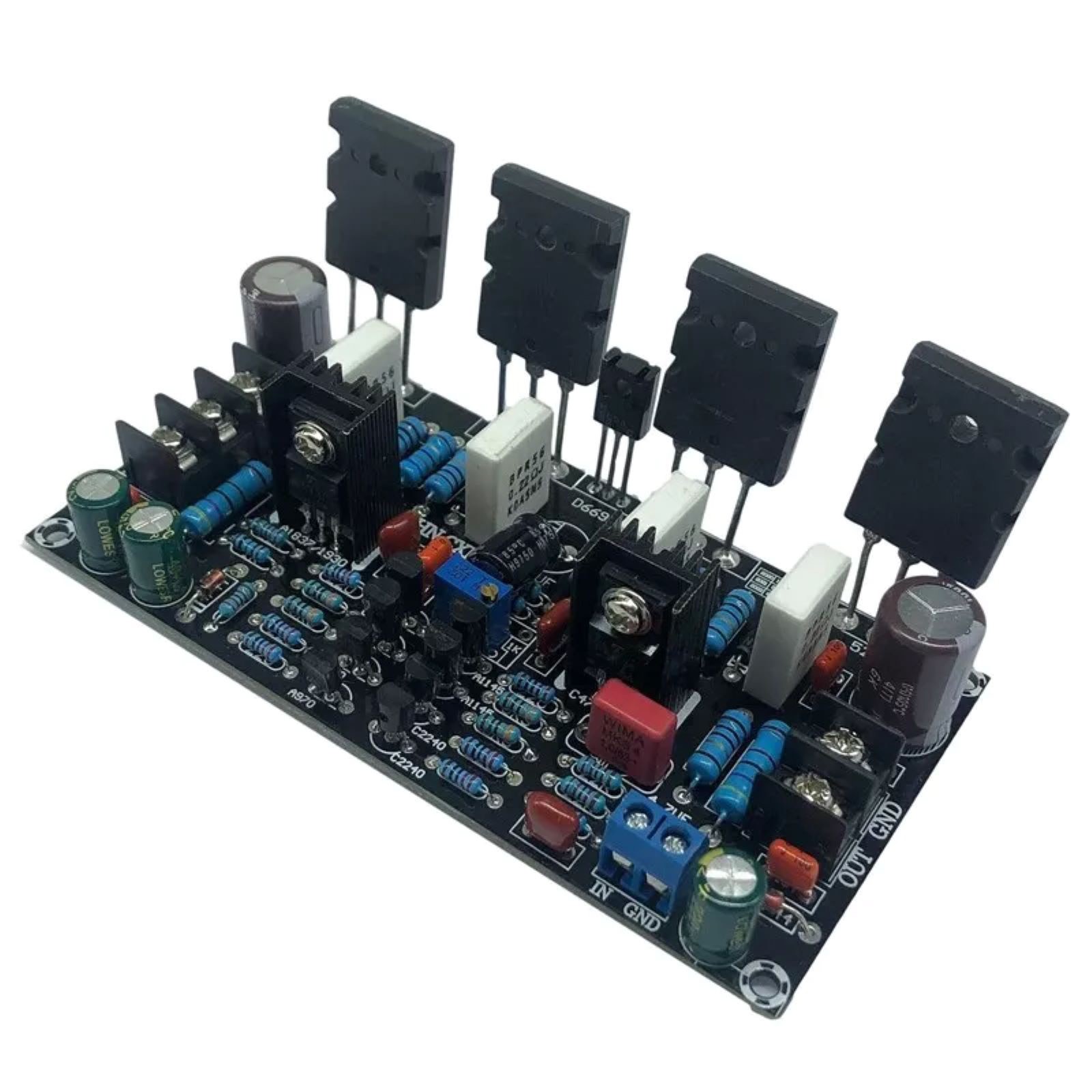 Mono Audio Amplifier Board 200W 1943+5200 High After Tube Board Module Part