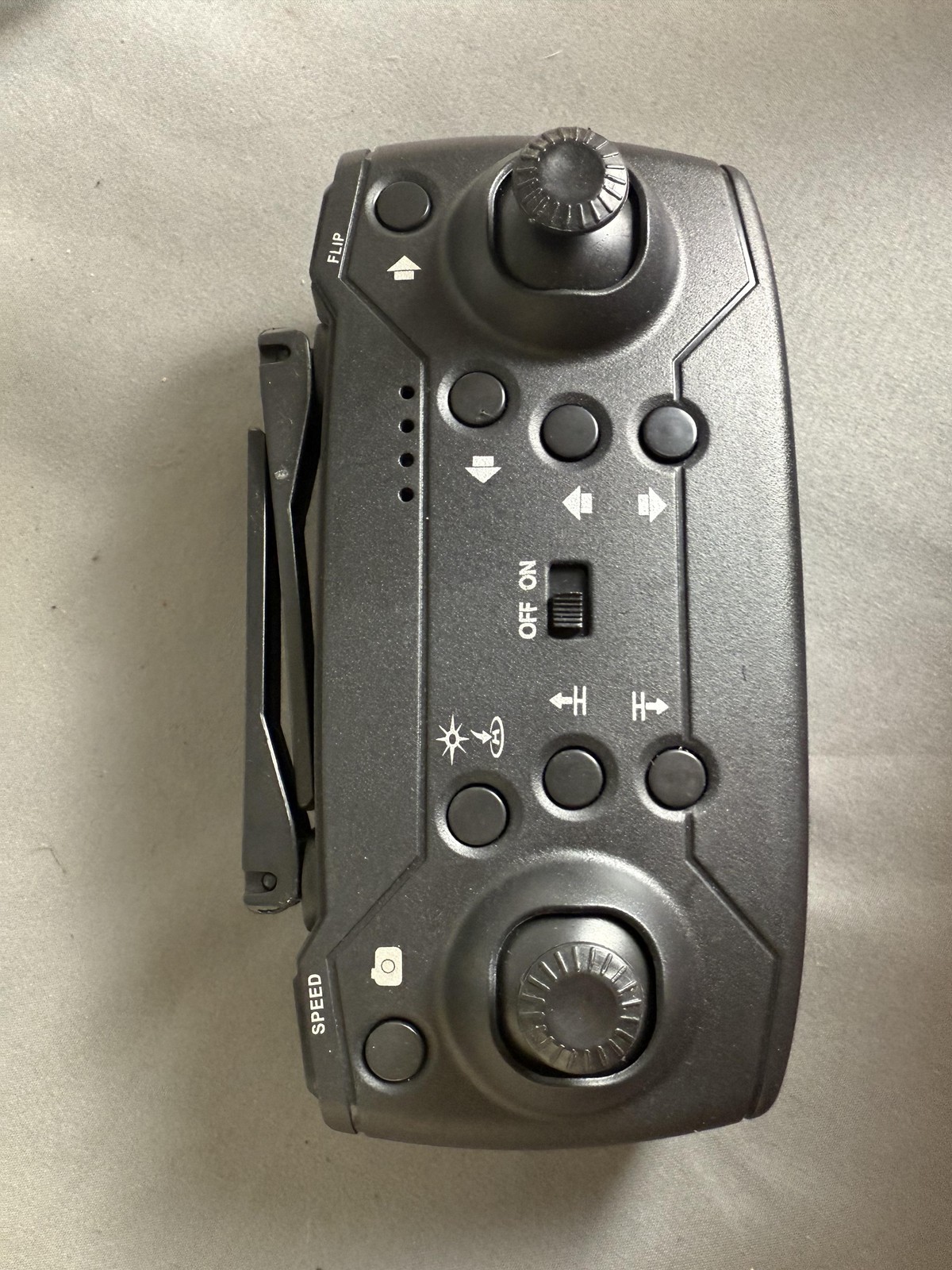Fold Drone Camera RC Quadcopter Black Remote Control Case Extra Blades Parts Kit