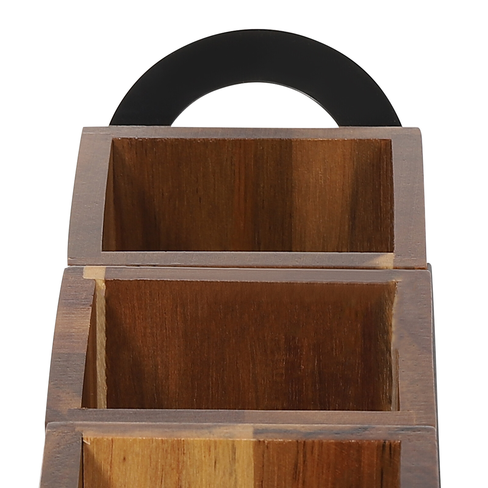Utensil Cutlery Holder Wooden Utensil Organizer Rustic Kitchen Utensil Organizer