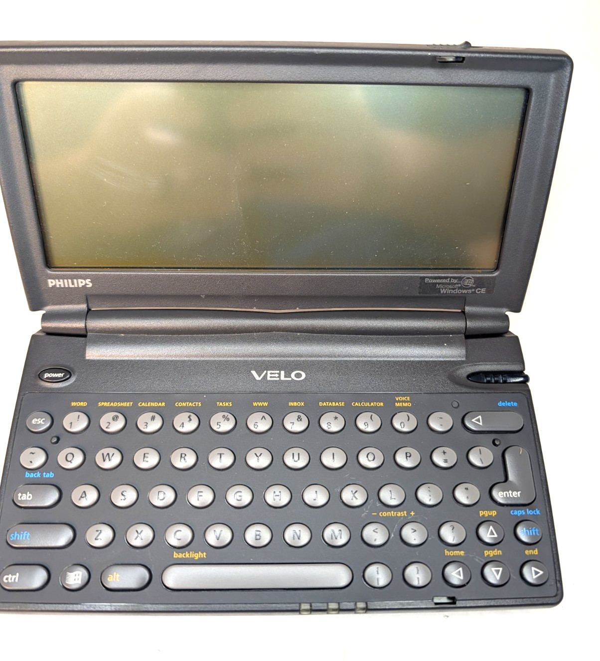 Philips Velo 500 Series Palmtop Pocket Computer Windows CE -- Vintage Computer