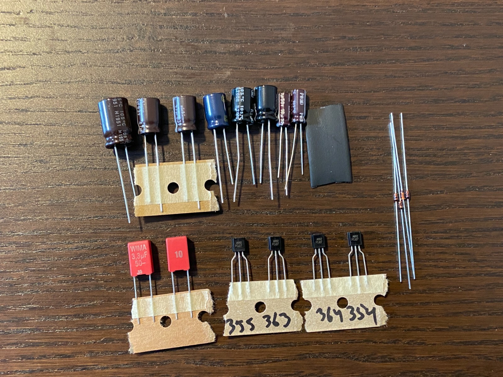 Marantz 2220B Amp Rebuild Kit P700 Board Receiver Recap & Small Transistor Kit