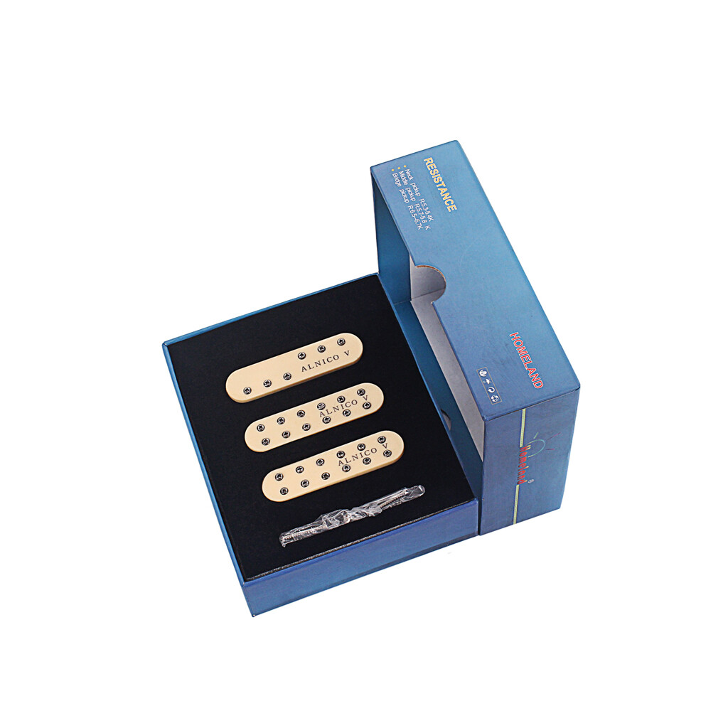 Mini Strat-sized Alnico 5 V Single Coil Pickup Humbucker for Stratocaster ST