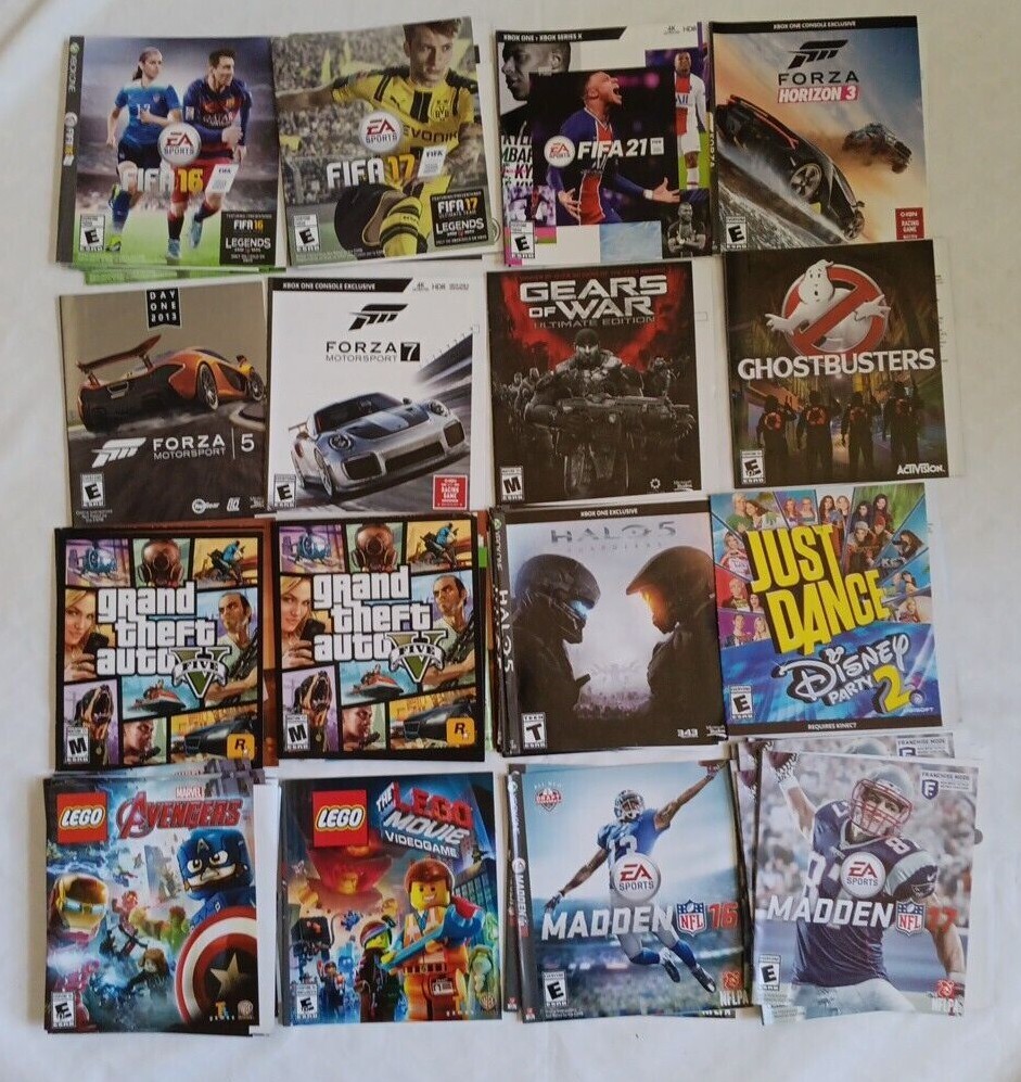 XBOX ONE/XBOX Series X Replacement Cover Art ONLY