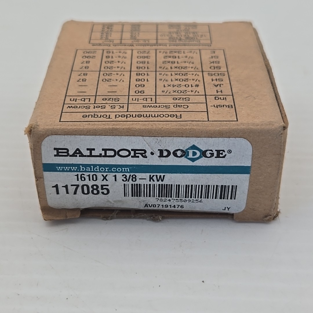 BALDOR / DODGE 117085 1610 X 1 3/8 Keyway Taper Locking Bushing