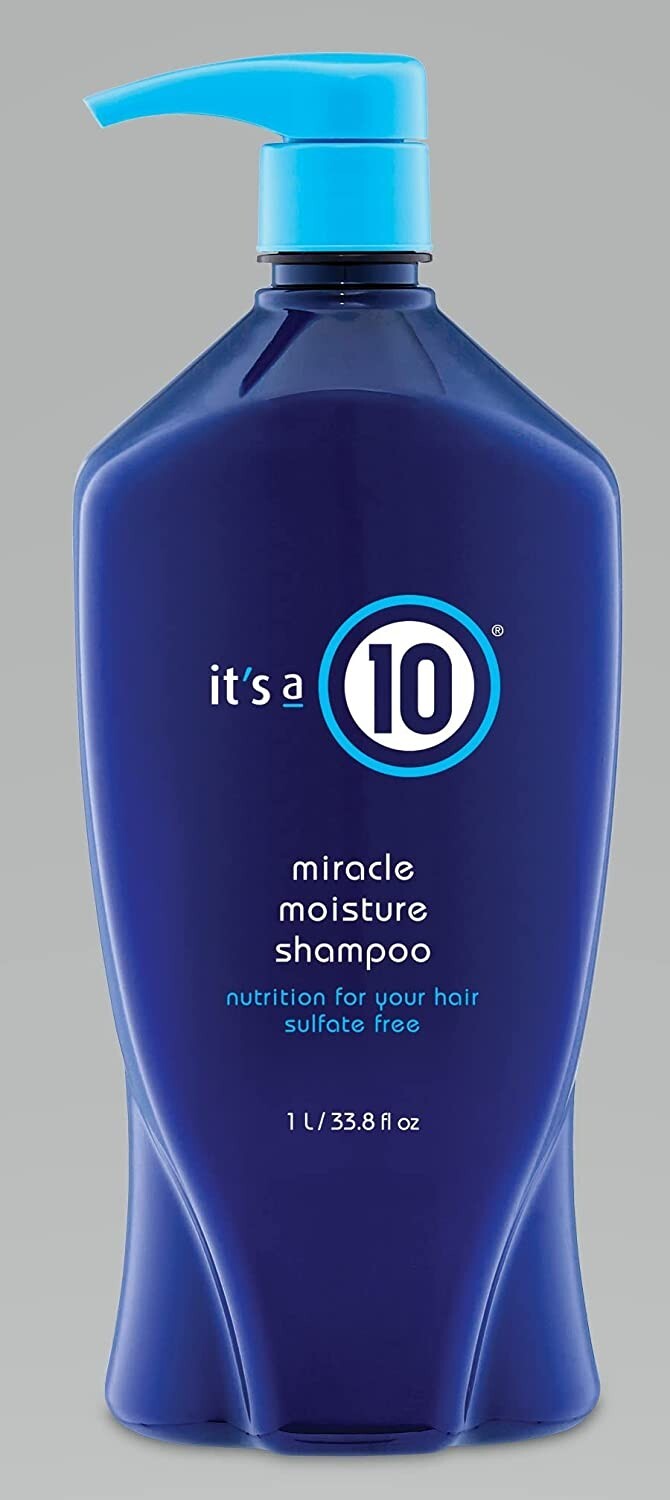 It’s a 10 Miracle Moisture Shampoo & Miracle Conditioner 33.8oz/ 1 L EACH
