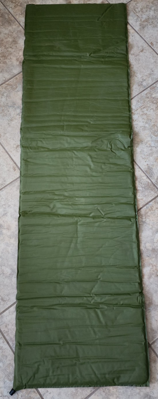 GENUINE USGI ARMY GREEN SELF-INFLATING SLEEPING MATS. US-MADE  P/N 01021