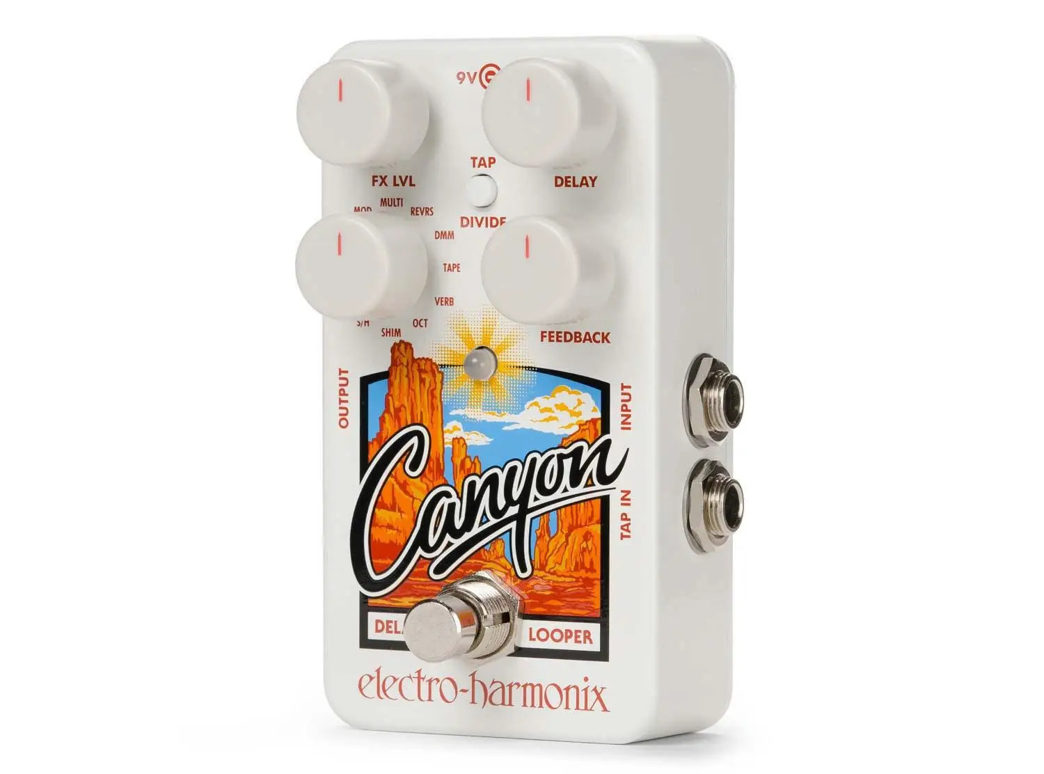 Electro-Harmonix Canyon Delay And Looper Guitar Effect Pedal