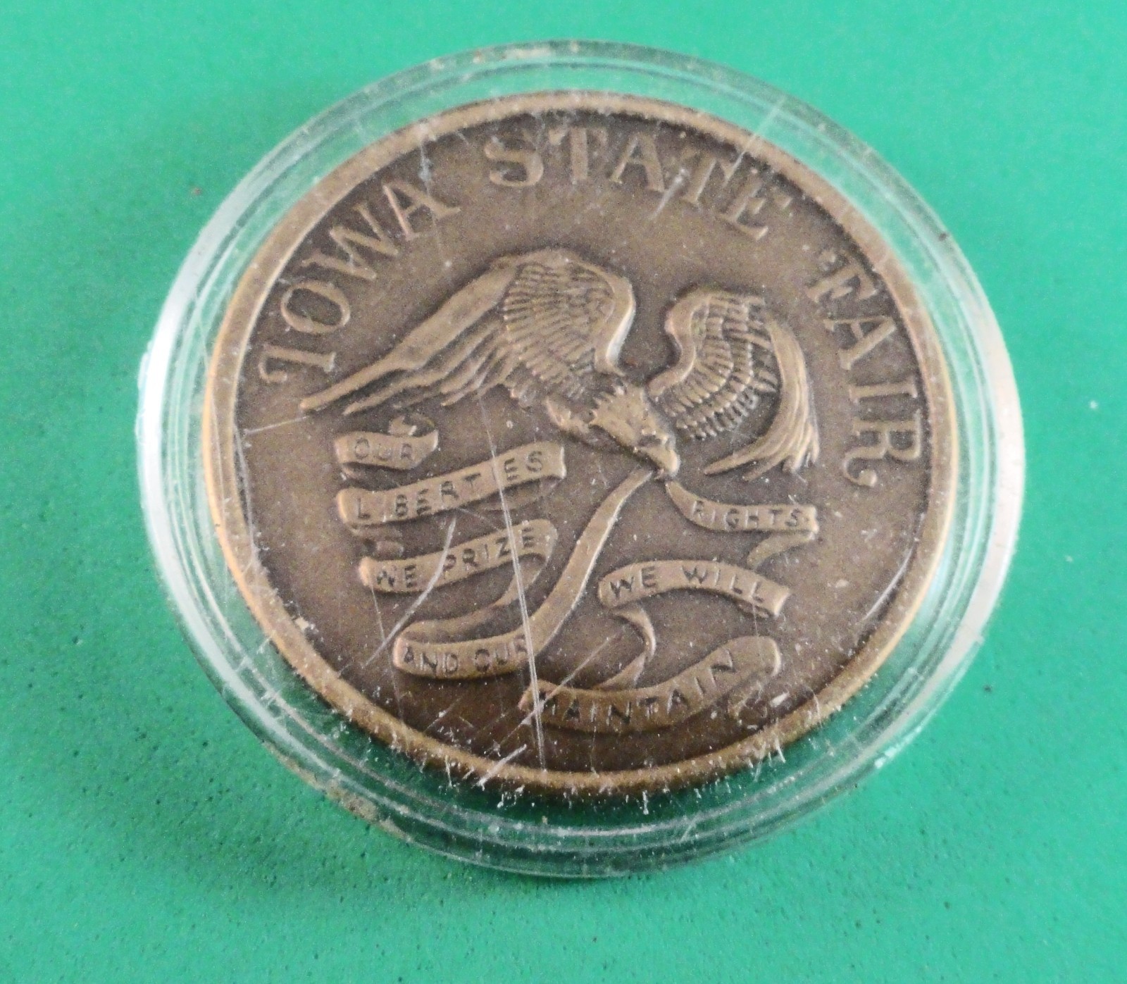 CHALLENGE COIN: IOWA STATE FAIR - SPIRIT '76 OF IOWA - FARMING