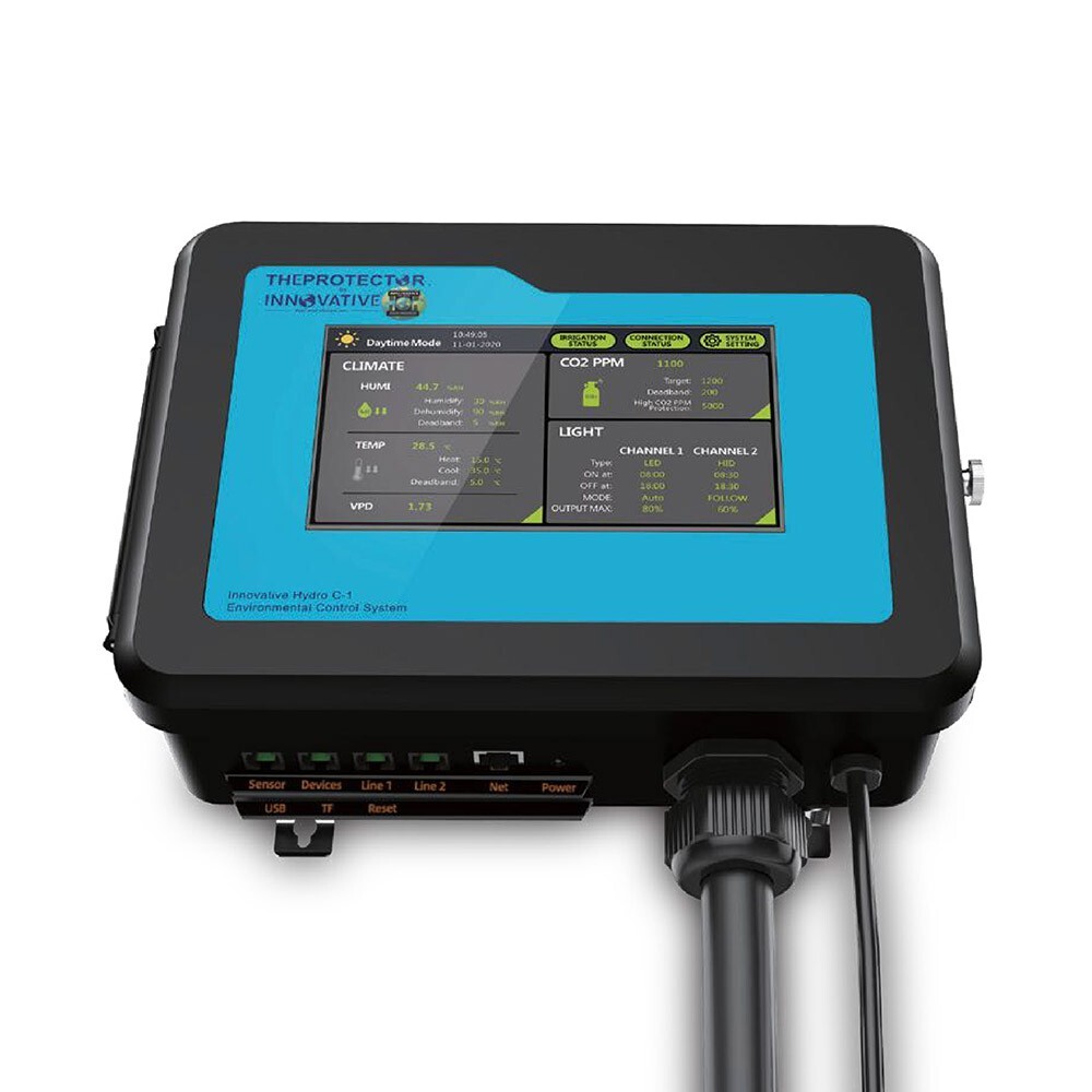Environmental controller, greenhouse, indoor controller, Grow controller program