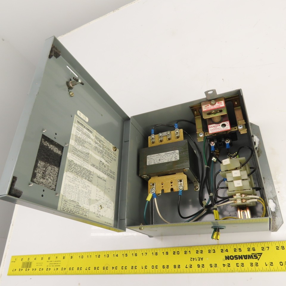 Square D SK5271S Class 9070 Transformer Disconnect Pri 230/460V Sec 115V 4.35A