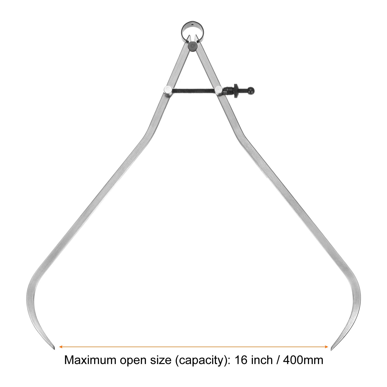 Spring Joint Caliper 16" 400mm Adjustable Spring Outside Caliper with Solid Nut