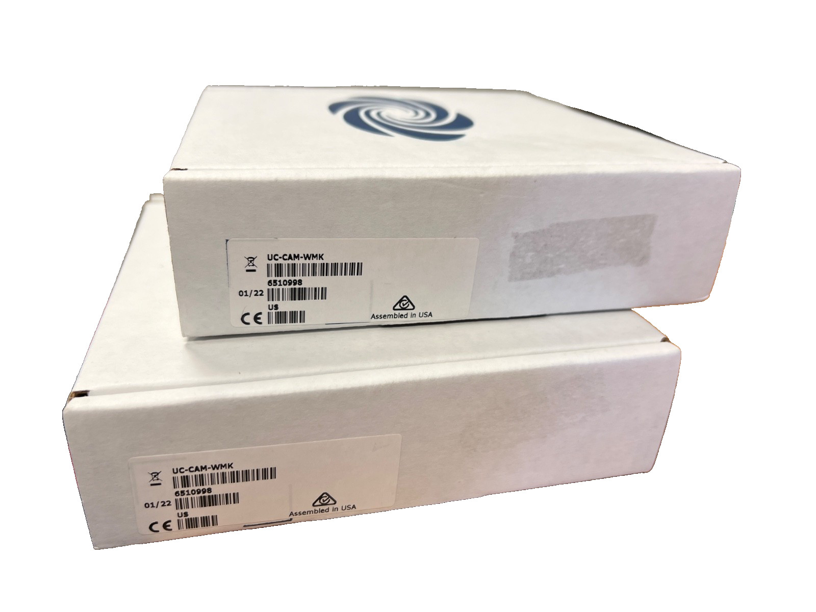 CRESTRON UC-CAM-WMK, Black Wall Mount Camera Kit-LOT OF 2-( 6510998 ) New Sealed