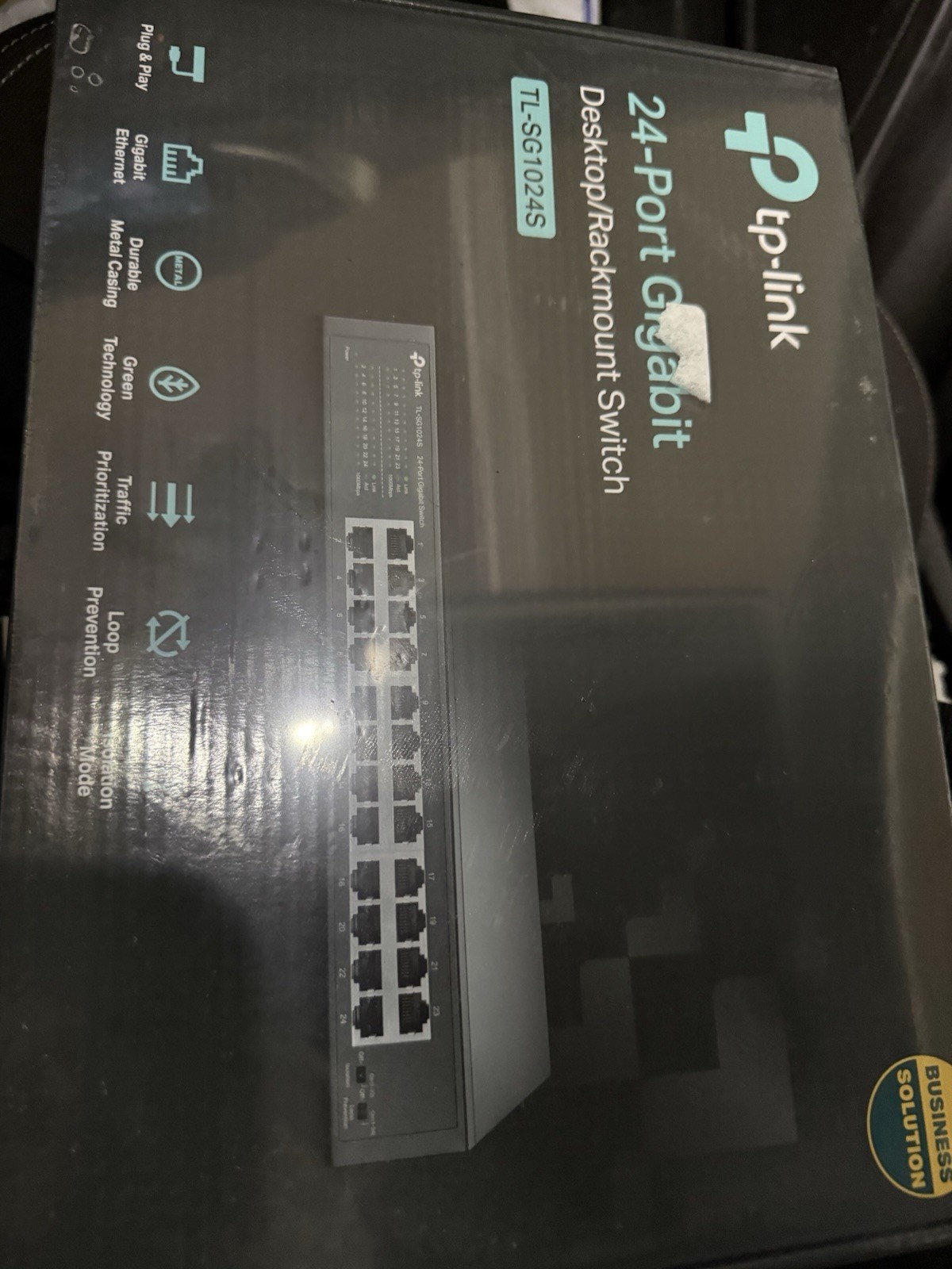 Hardware Controller - Black.  24 Port
