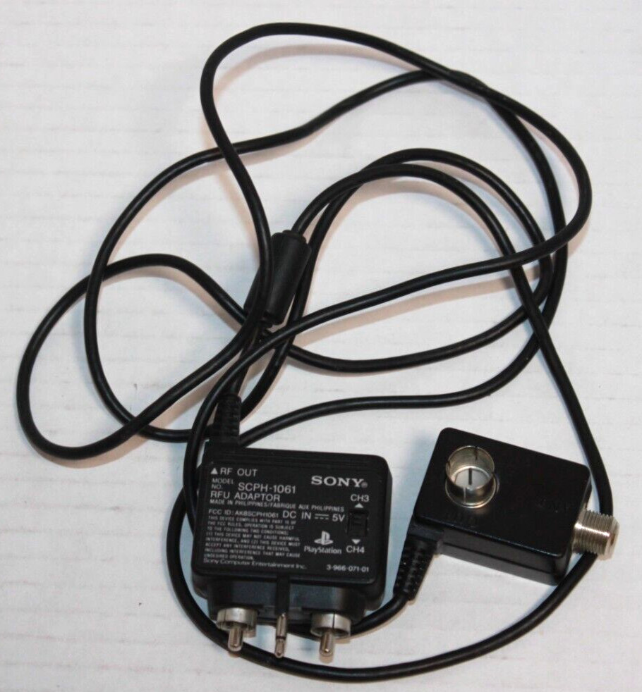 Sony Playstation PS1 RF Adapter Cord SCPH-1061