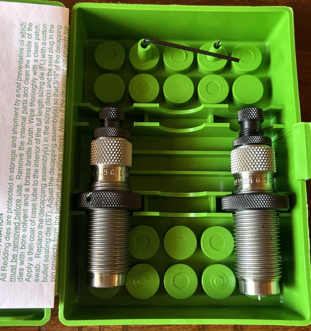 Redding 6.5 Grendel Reloading Die Set