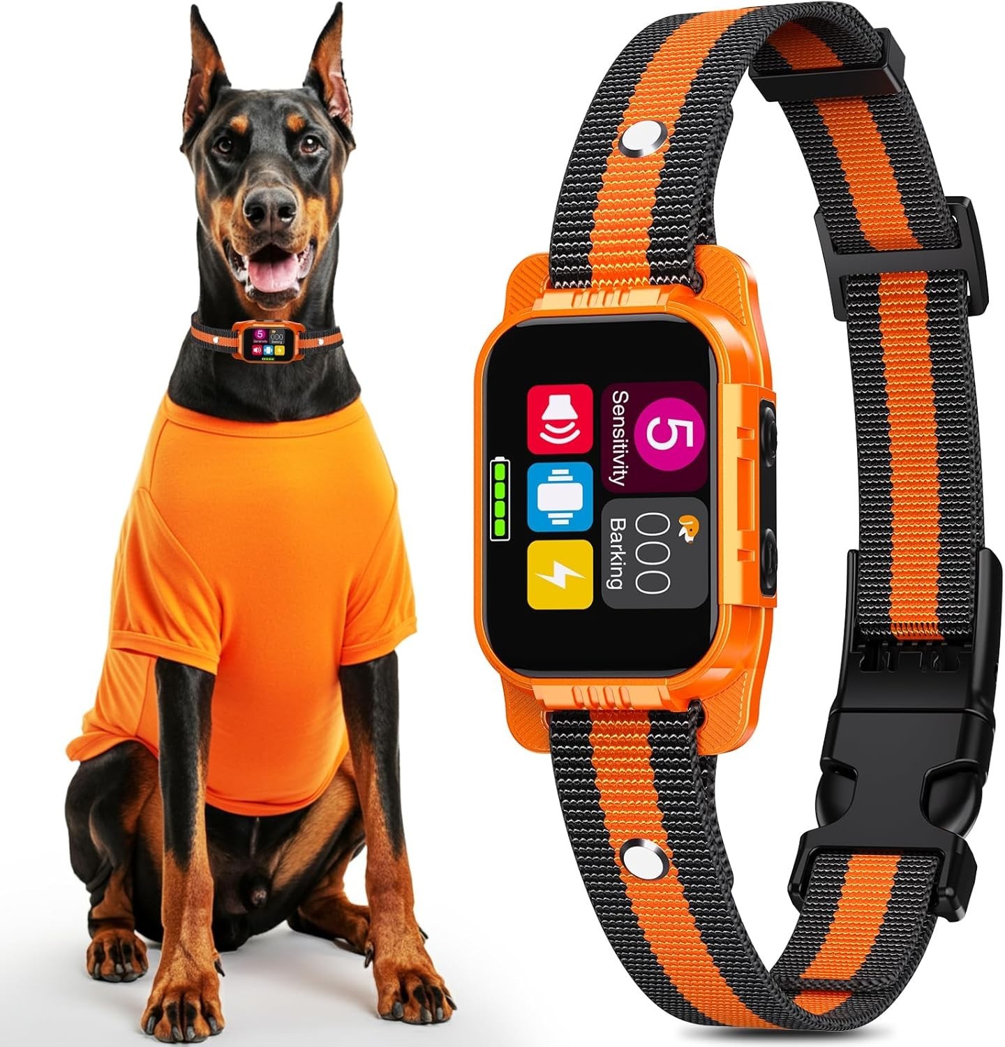 Smart Auto Anti bark Dog Collar Intelligent Waterproof Barking Terminator Device