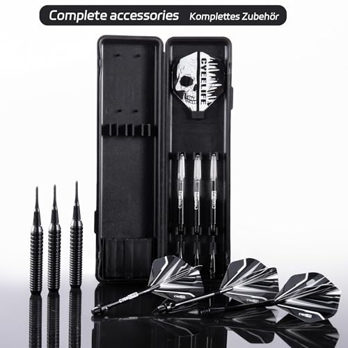 Soft tip Darts Set with Brass Barrel,Professional Darts Plastic
