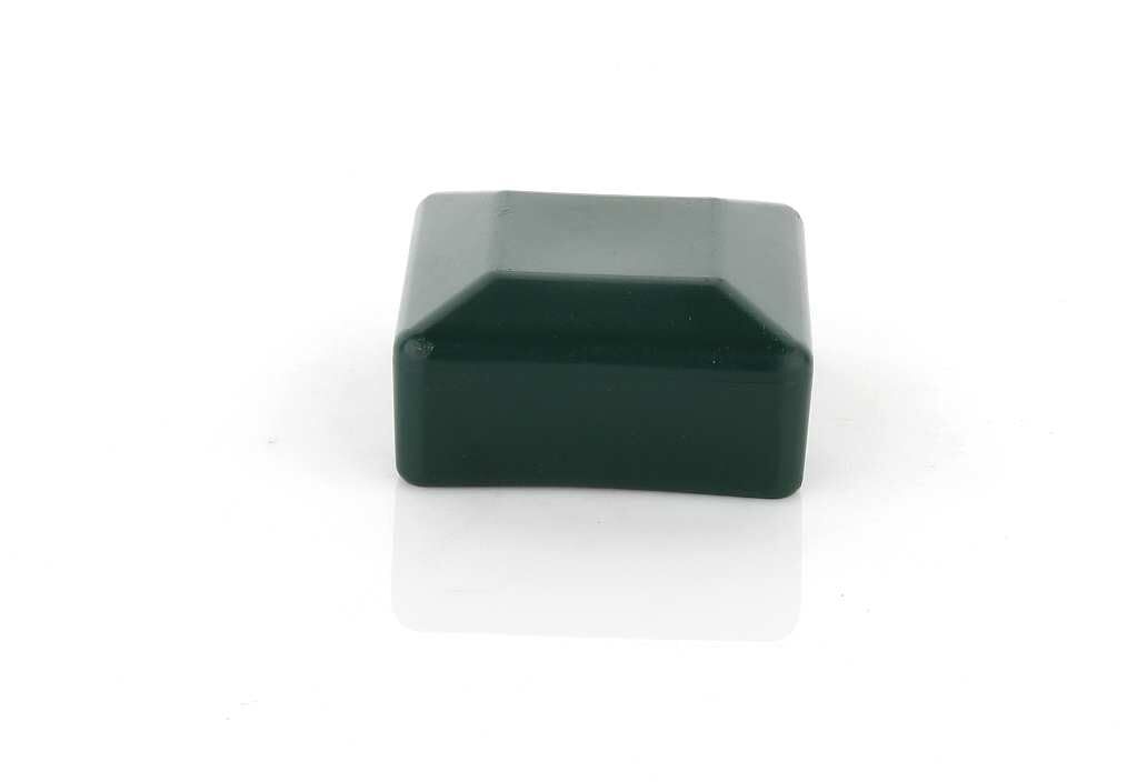 Fence Post Cap 80x80mm Fence Caps Green - Post Cap Pyramid Square