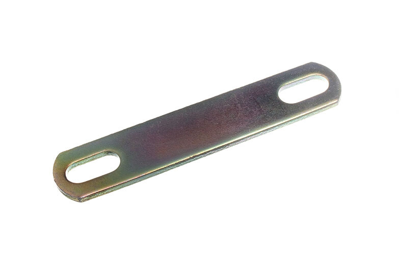 New 24 X Divan Link Plates Stretcher Plate Yzp Steel 100mm X 20mm X 3mm - Onesto