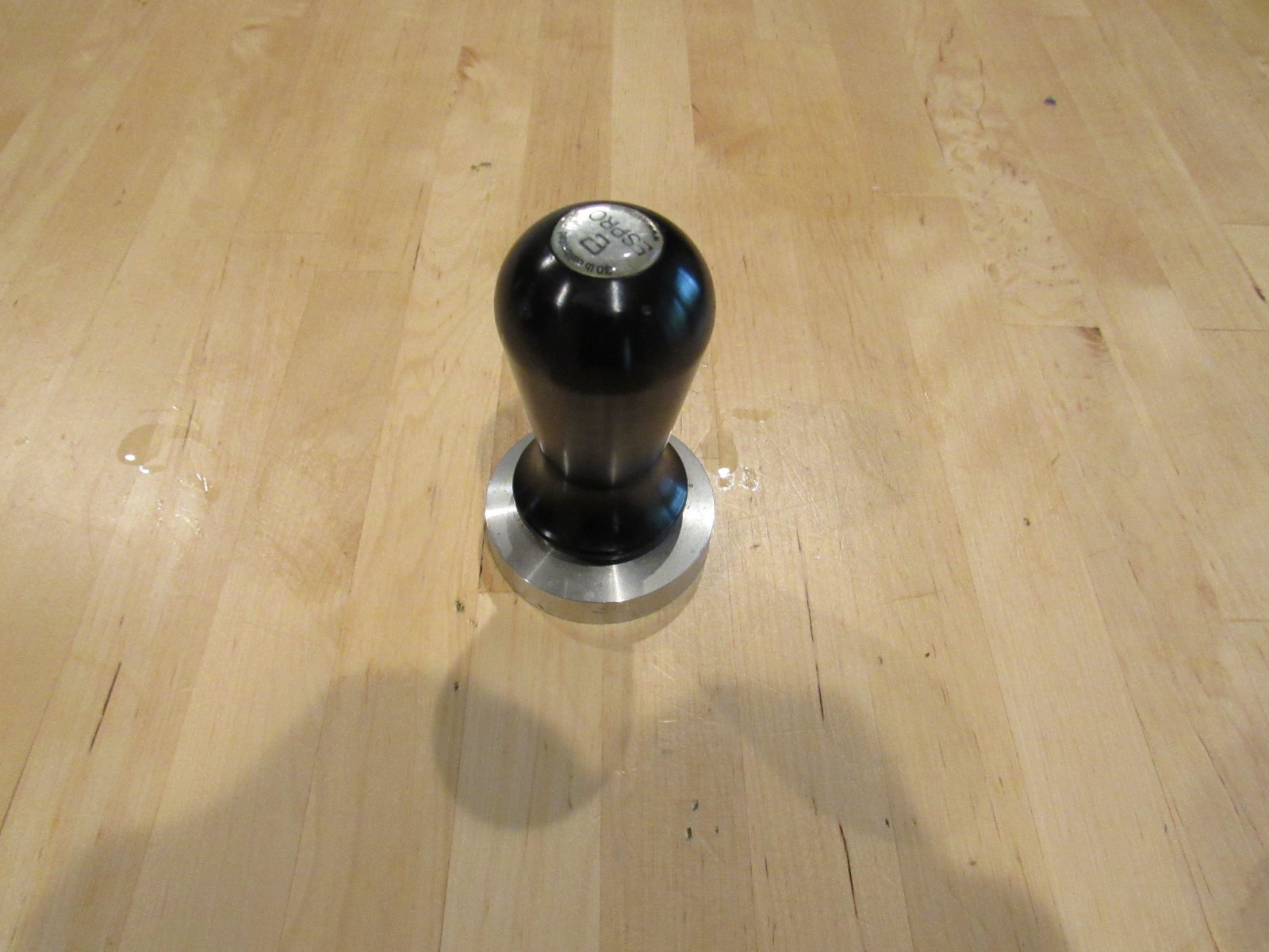 Espro 30 lb Calibrated Coffee Tamper Black & Stainless Steel for Espresso 58mm