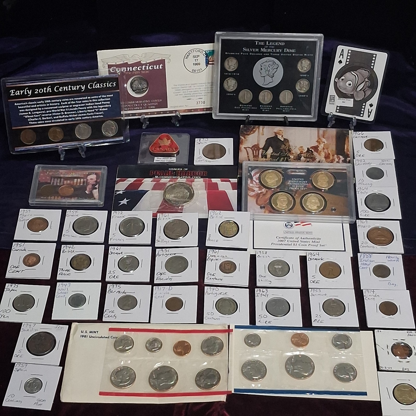 Estate Sale Junk Drawer Coin Lot Coin Collection U Get Everything In PICTURES 2
