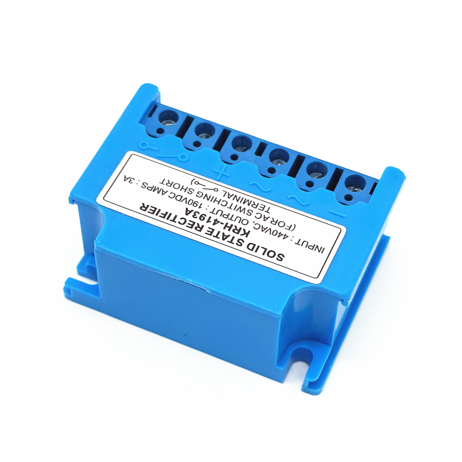 KRH-4193A 440VAC 190VDC 3A SOLID STATE RECTIFIER