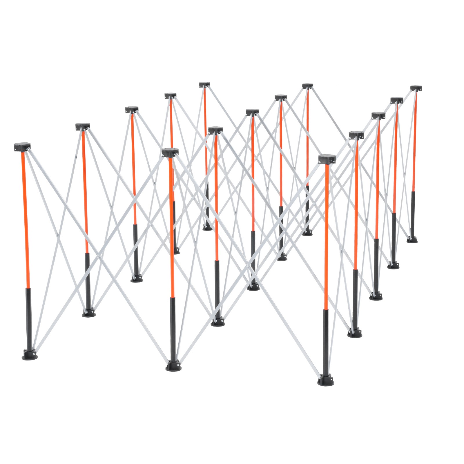 Uimoso Compact Foldable Workstand 8.02 x 4.12ft, 6000lbs Load Capacity